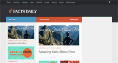 Desktop Screenshot of factsd.com